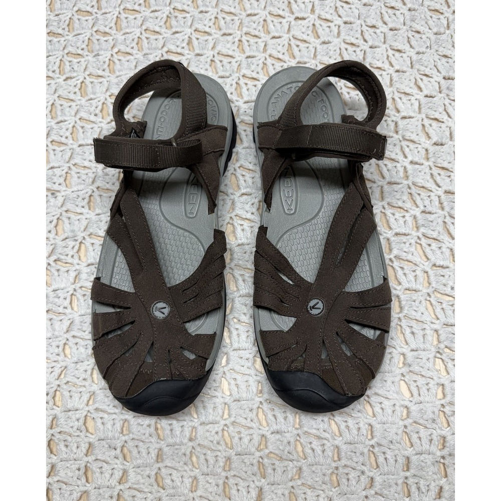 Keen Rose Hiking Sandals Women Sz 11 Brown Hiking Water Shoes Footwear 1010999